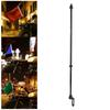 Motorcycle Auto Flagpole Rear Seat Luggage Rack Mount Flag Pole Accessory