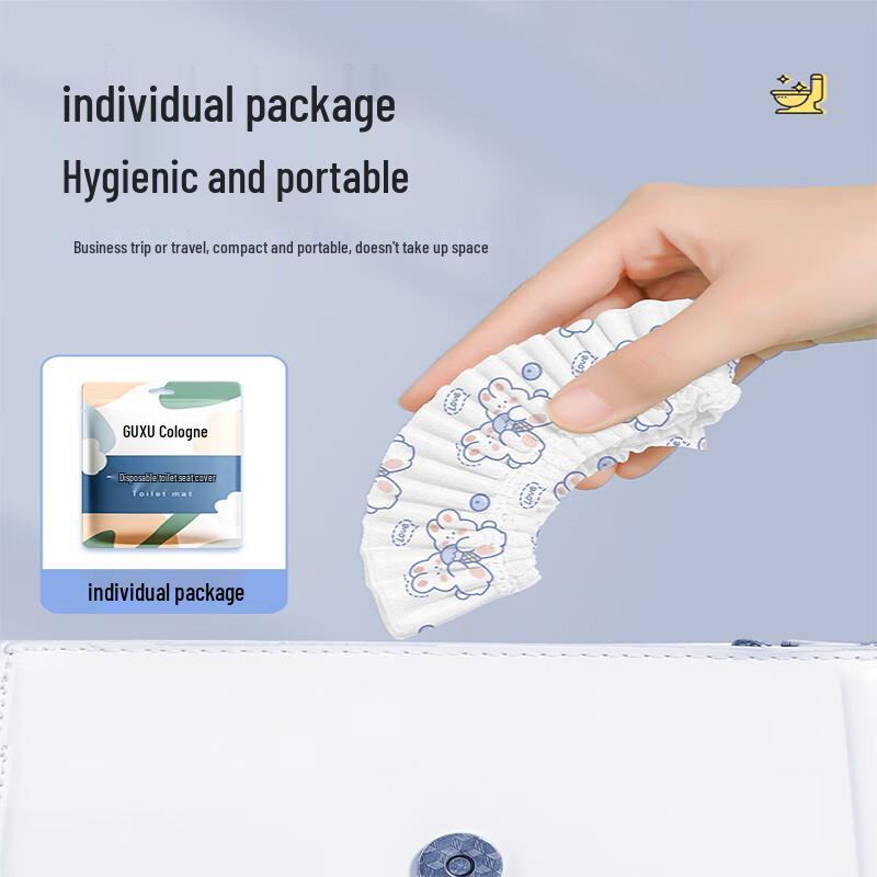 Guxu Disposable Thickened Travel Toilet Seat Covers