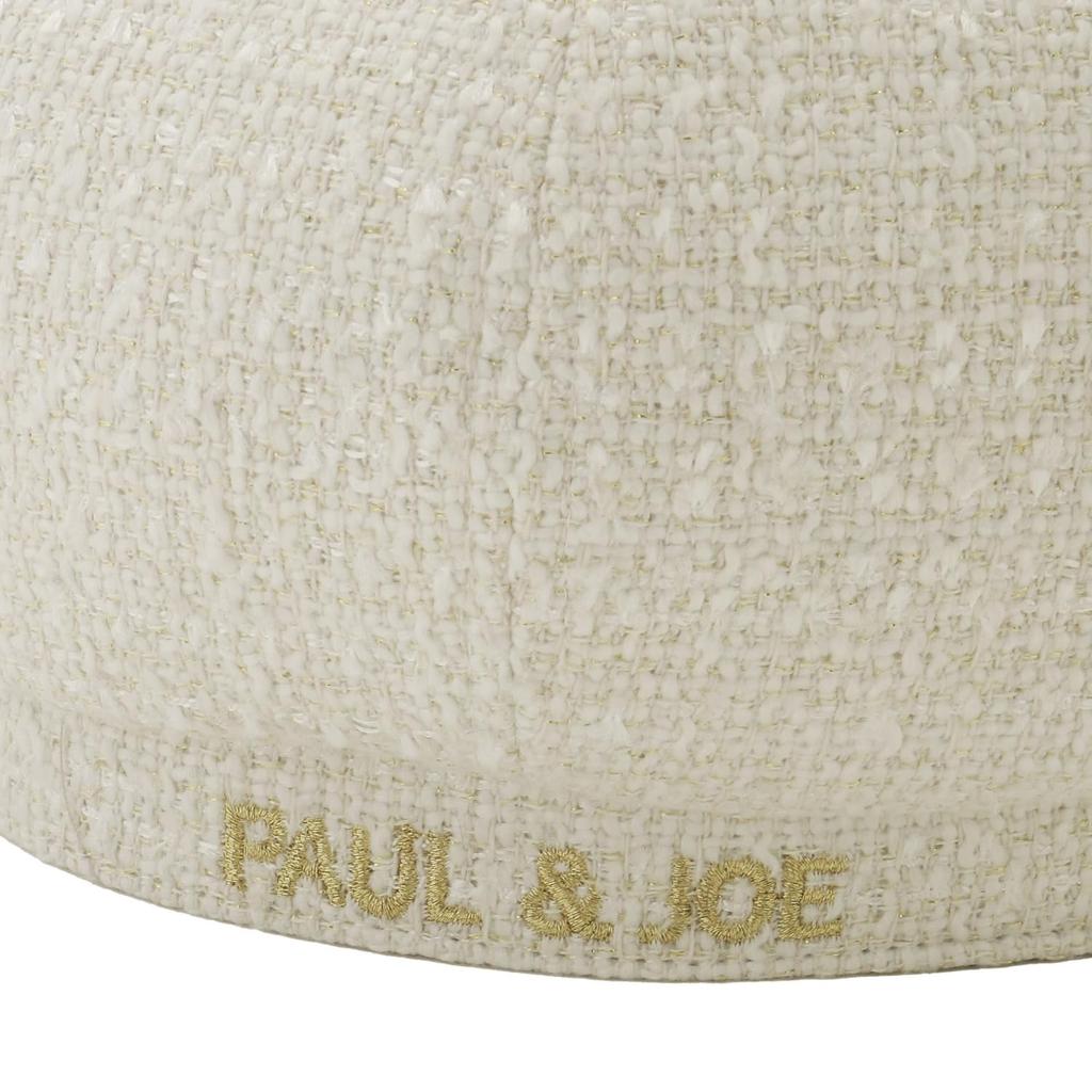 Moonbat Hat Beret Tweed Logo Embroidery Black [Paul & Joe] - Women's - - - 26-113-70207 -