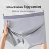 Hyaluronic Acid Antibacterial Ice Silk Men's Plus Size Boxer Briefs