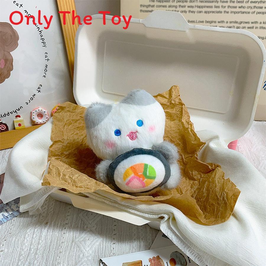 

Plush Cat Keychain With Sushi And Salmon Designs For Kids And Teens Sushi