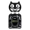 Kit Cat Klock Horloge Chat Kit Cat, Horloge Numérique Chat Mignon, Noir