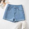 Summer Casual Women Denim Short Pants Ladies Jeans Demin Shorts