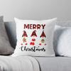 Merry Christmas Decoration Home Pillowcase Cushion Cover Autumn 45X45Cm Red Hat Modern Living Room Sofa Bed Pillowcase