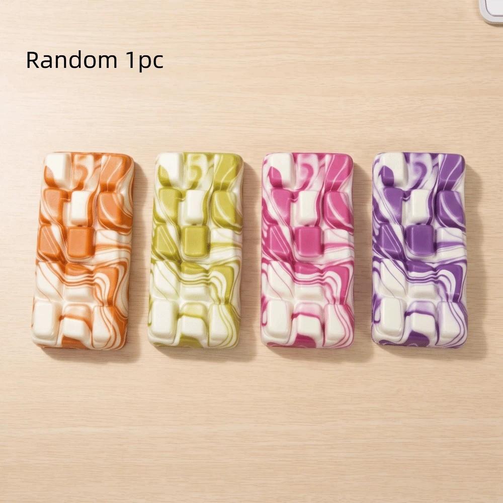 Slow Resbound Chocolate Squishy Toy Chocolate Block Shape Fingertip Toy  Sensory