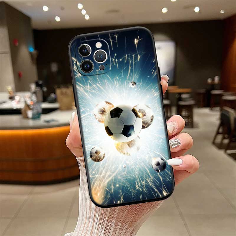 RE30 Football Soccer New High-End Shell Phone Case for OPPO A3 Pro A72 A74 A76 A77 A77S A78 A79 A94 A95 A18 A40M A58