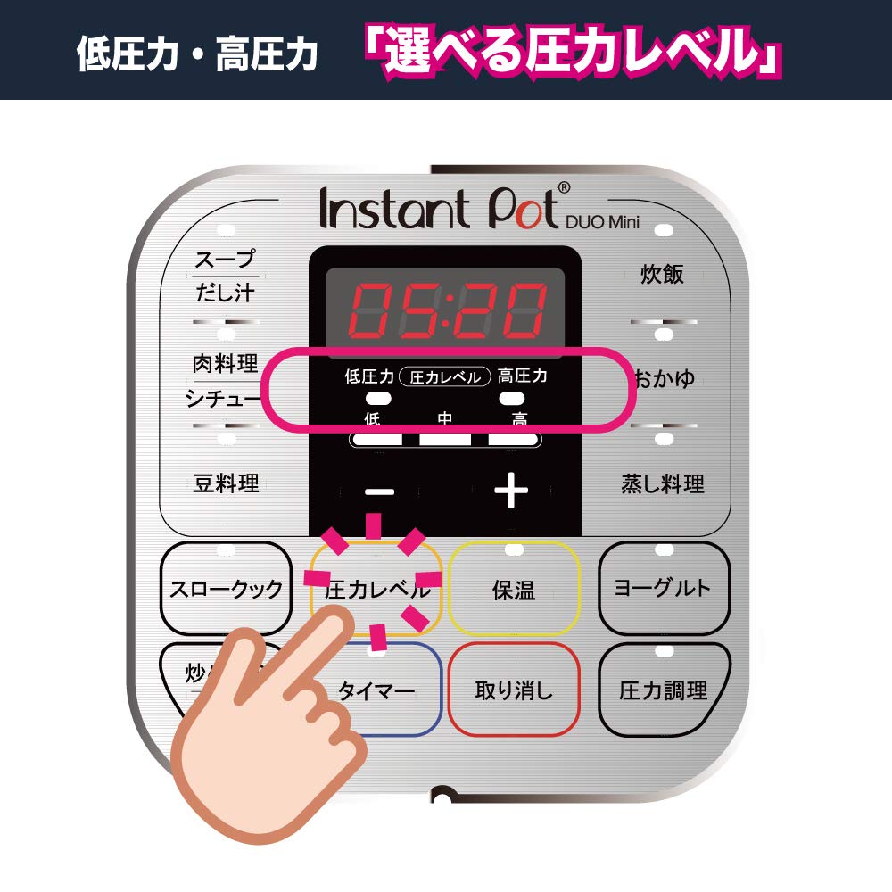 Instant Pot Electric Pressure Cooker with Glass and Silicone Regular Domestic Import Product 3.0L Lid, Mittens, Steamer,