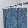 Colorful Floral Shower Curtain Decor Bathroom Accessories