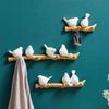 Minimalist Nordic 3D Resin Bird Wall Decoration – Home Ornament