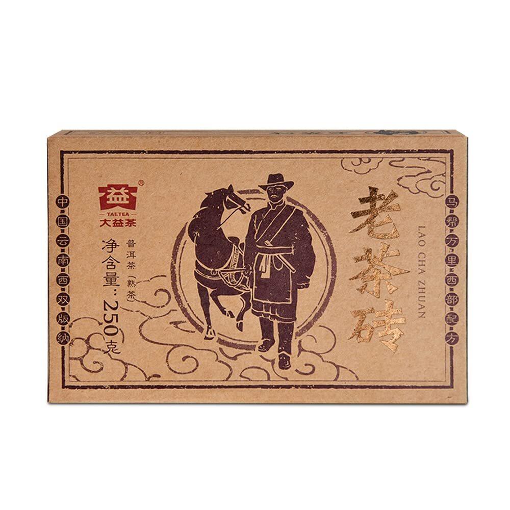 2018 TAETEA LAO CHA ZHUANG Dayi Pu-erh Tee Alte Ziegel Reifer Puer Tee 250g