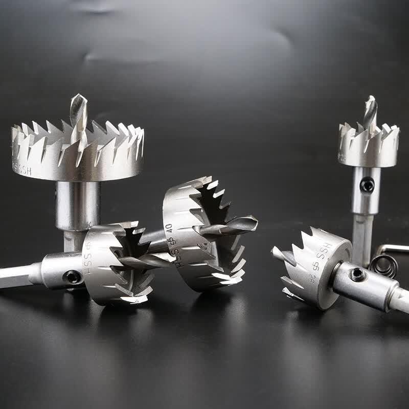 High-Speed Steel Hole Saw Drill Bit