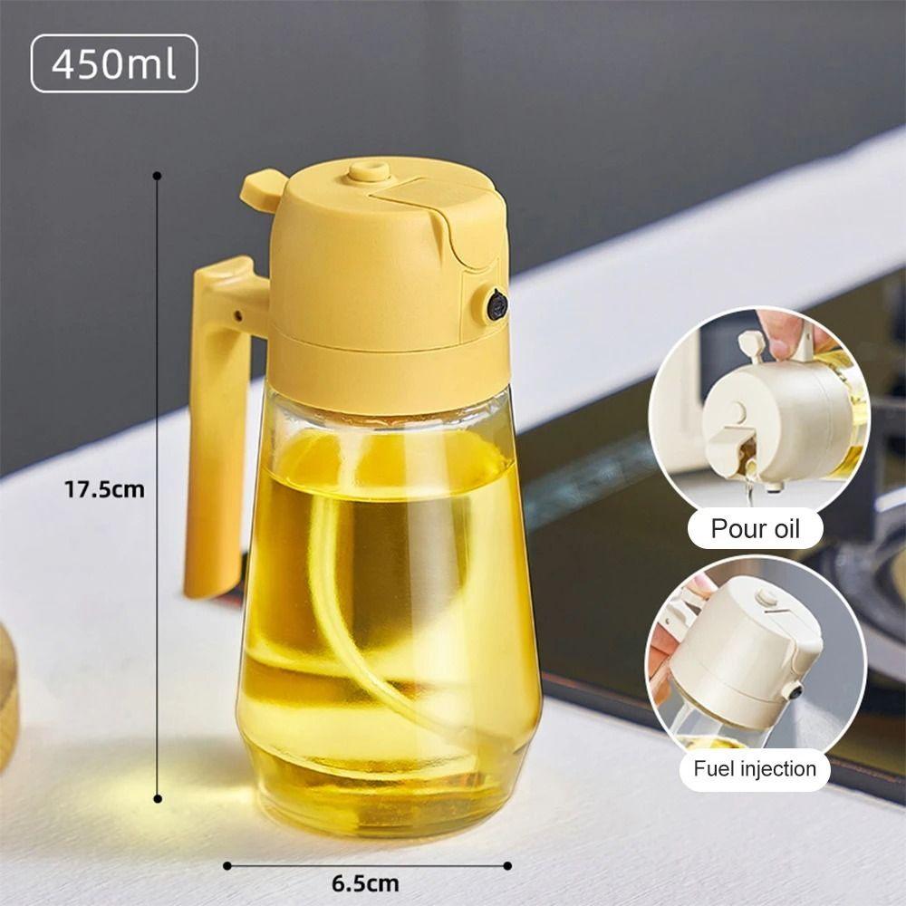 470ML Large-capacity Oil Control Bottle Automatically Presses Olive Oil Sprayer Dispenser