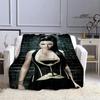 EvaneScence Band Retro Printed Blanket Fashion Warm Blankets Flannel Blanket Bed Linings Home Travel Blankets Birthday Gift