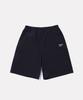 Wide Sweatshirt Bermuda - Black