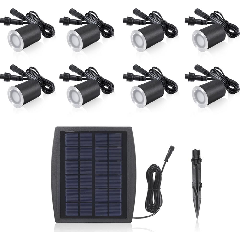 

Buyfun 32V 02W 8 Pcs Solar Deck s IP65 Waterproof
