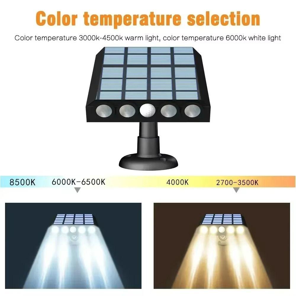 IP65 Waterproof Motion Sensor Flood Lights 4 Big LED Beads LED Solar Lights  Street Lighting