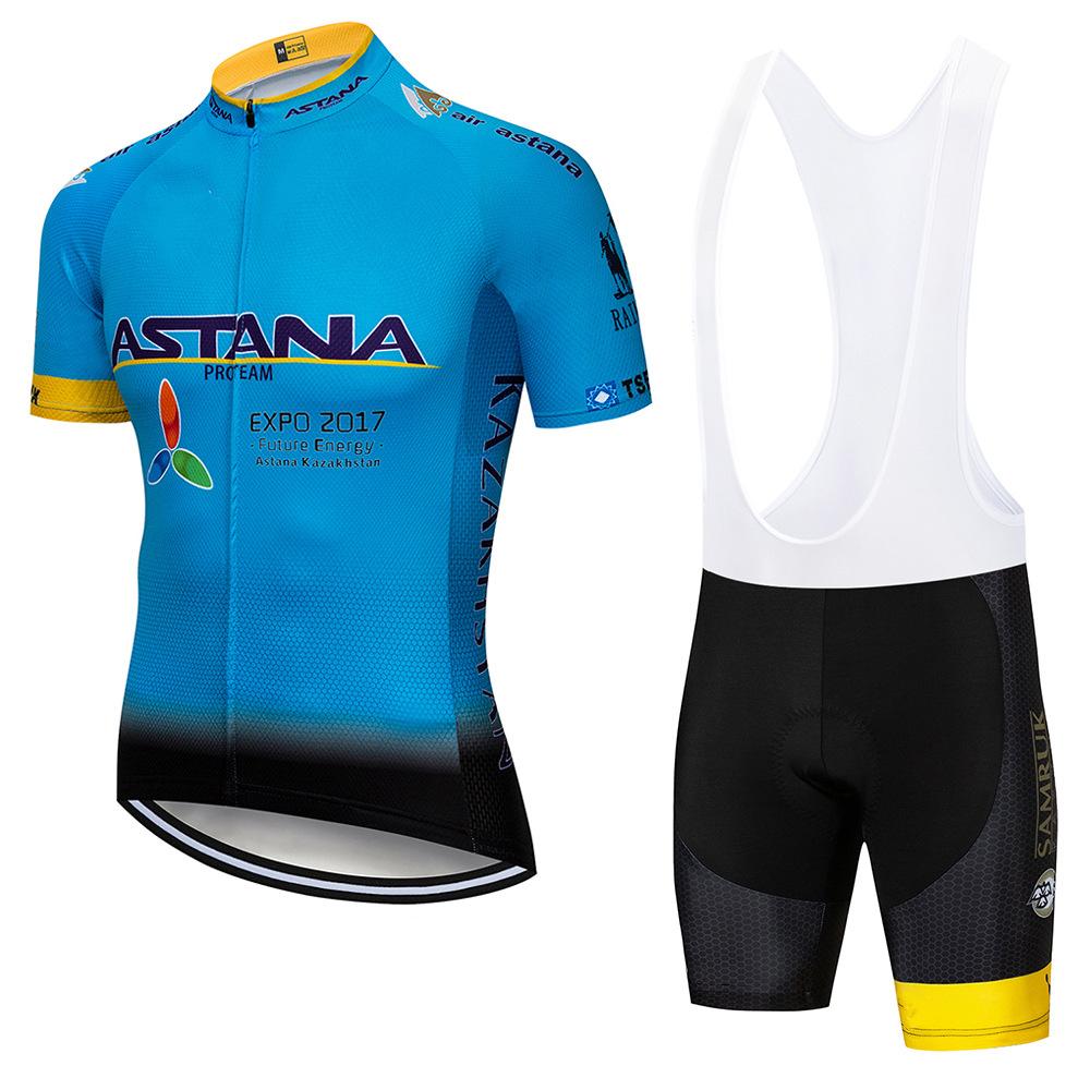 Summer Short Sleeves, Team Version Straps/cycling Suit, Professional Cycling Jacket