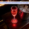 Creative LED Water-Activated Glowing Wine Glasses - Light Up Champagne Flutes & Wine Cups For Party & Home Ambiance