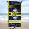 Ankara Gücü Print Beach Towel, Large Soft Quick Dry Towel for Beach Camping Swimming