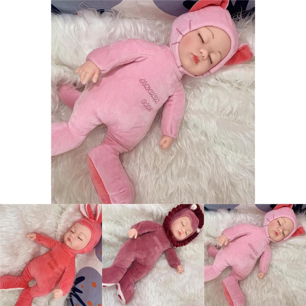 Adorable Newborn Baby Emulated Lifelike Sleeping Soothing Girls Toys