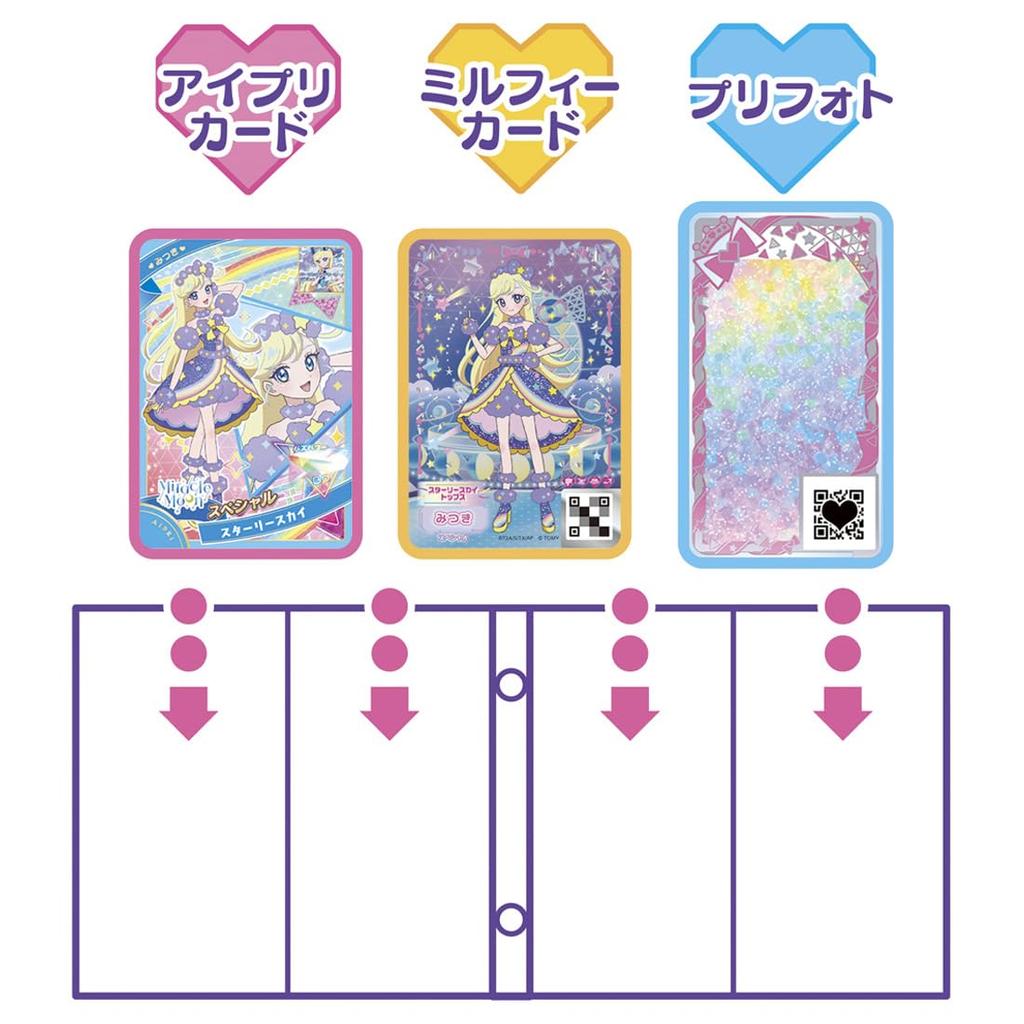 Himitsu no Aipri Himitsu no Aipri Card Album Himari & Mitsuki Blue