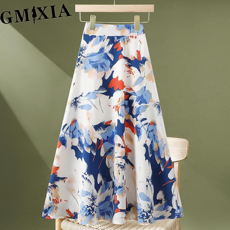 

GMXIA 18 Color Women s Fashion Casual Summer Spring Skirt one size