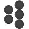 5Pcs Durable Plastic Rear Lens Cap Protective Cover Fits for M4 3 Mount Camera