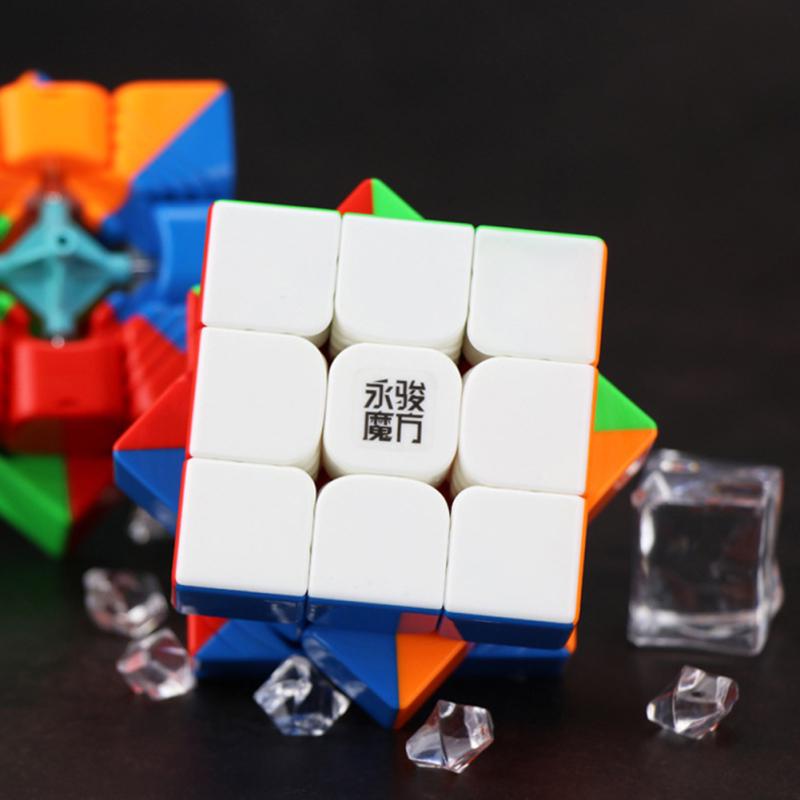 Gładka kostka prędkości 3*3 magnetyczna magiczna kostka 5,6 cm