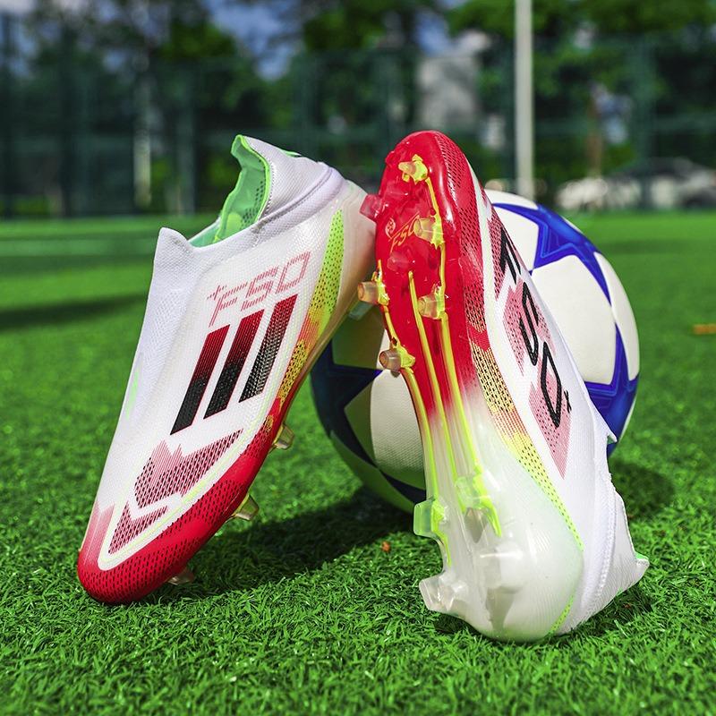 Neue Luo Fußballschuhe, Jungen und Mädchen, Mädchen, Nocken und Stollen, Wettkampf-Trainings-Fußballschuhe