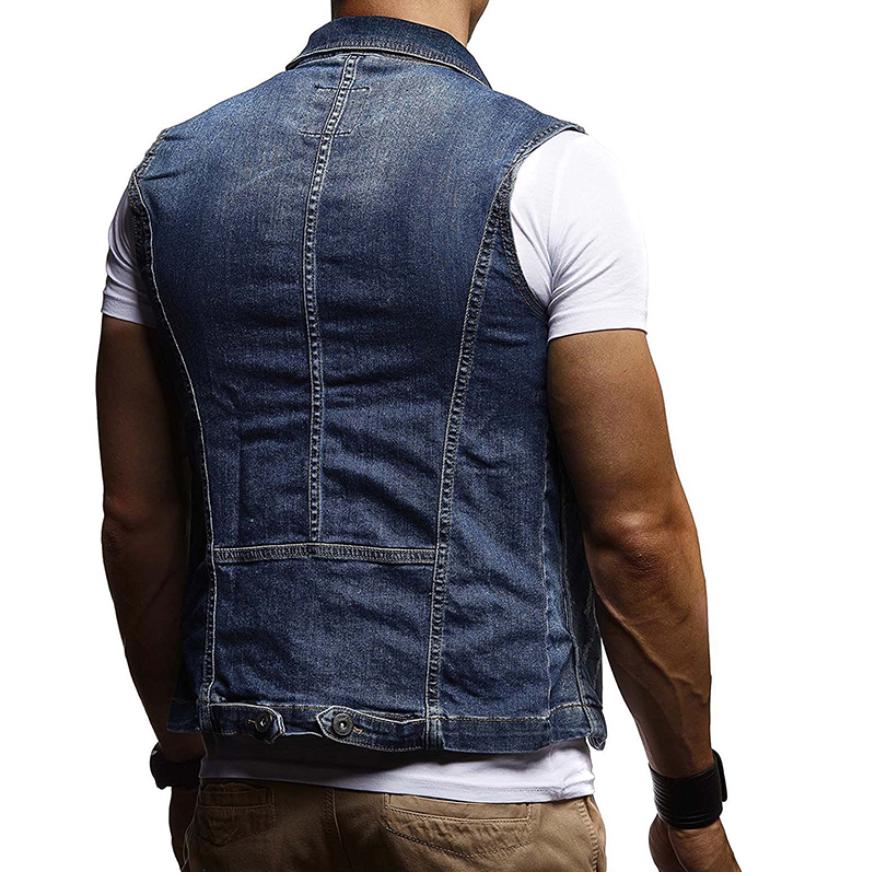 cheap denim vest