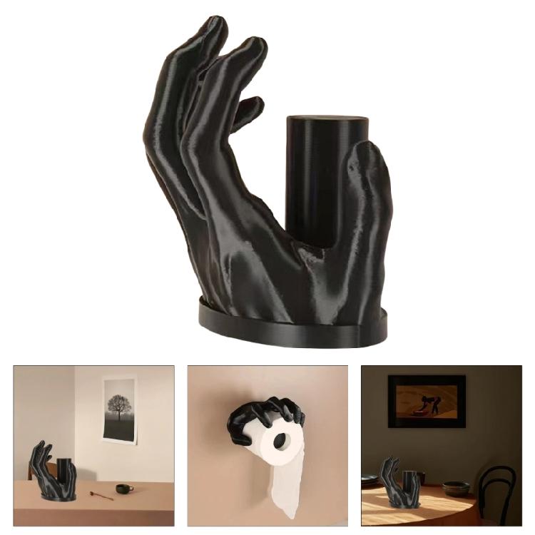 Wall Mounted Toilet Paper Holder Toilet Roll Holder Tissue Paper Roll Holder for Bathroom,Kitchen,Washroom Decors