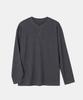 IKALOOK Daily Layered Henley Neck T-Shirt Dd1Amlt118