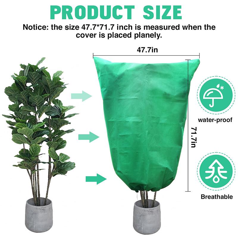Plant Freeze Protection Cover: Winter Warmth & Insect-Proof Bag for Trees, Shrubs & Flowers