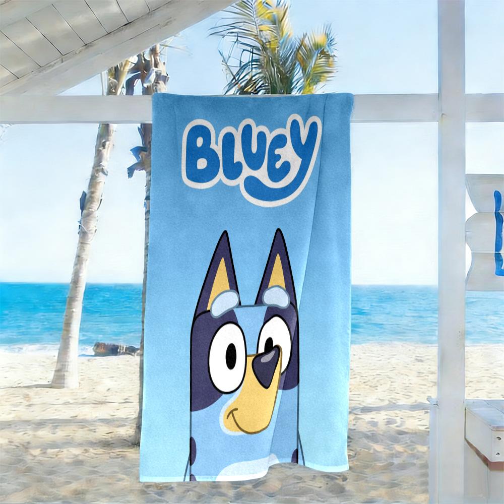 Merry Christmas Celebration Beach Towel Quick-Dry Soft Microfiber Comfortable Lightweight