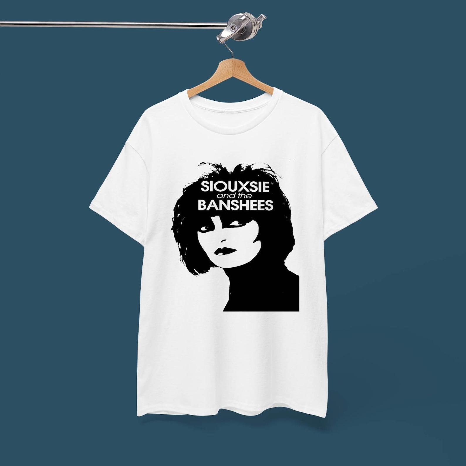 Siouxsie and the Banshees T shirt - 80s New Wave Goth Post Punk M