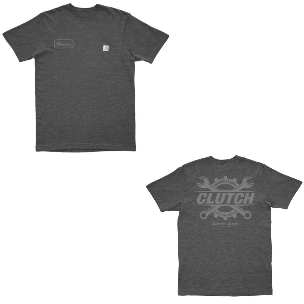 Clutch Band Graphic Cotton Tshirt Unisex Summer Short Sleeve Fashion Brand Tee Luxury Casual Vintage Retro Top