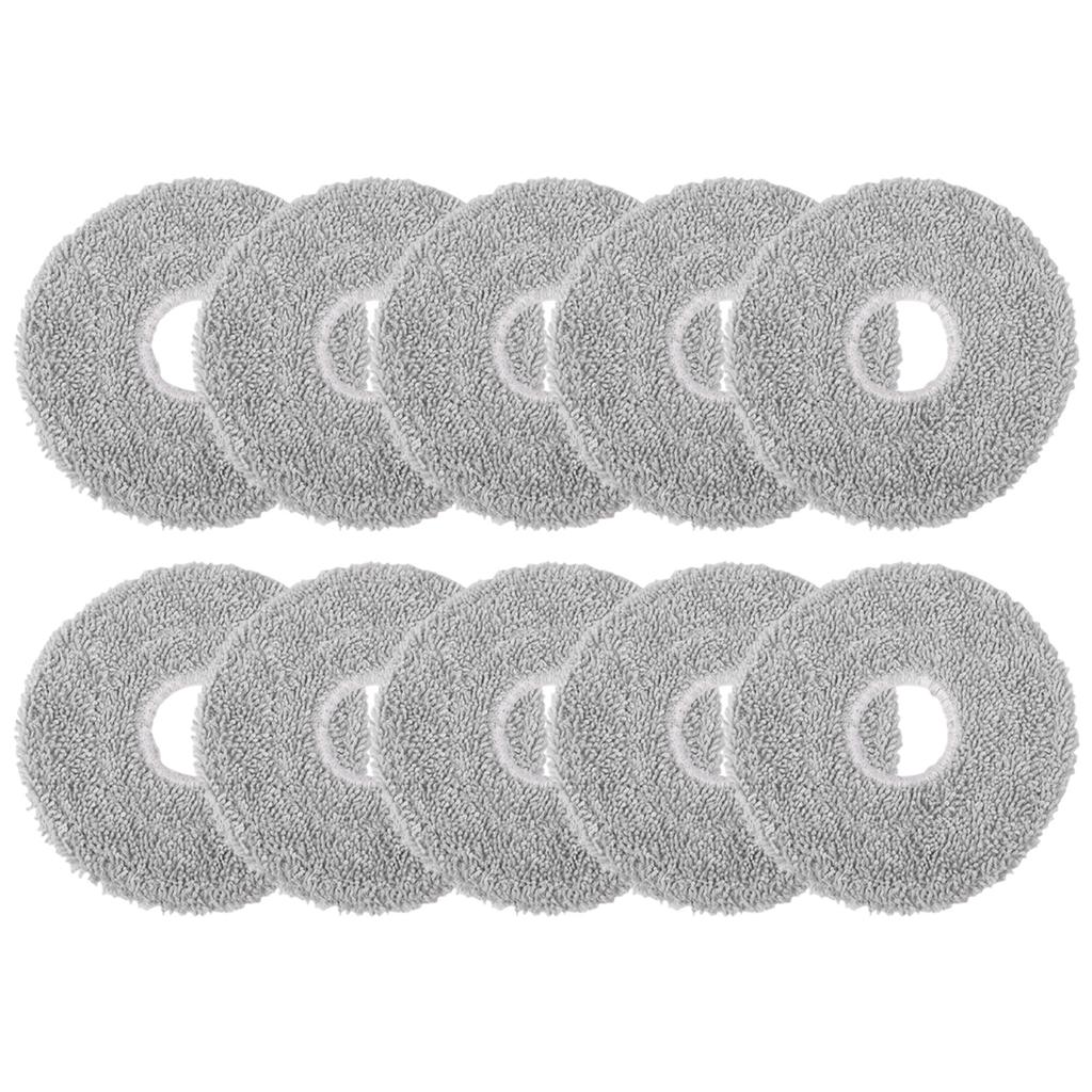 4/10 Pcs Mop Pads Washable Cleaning Cloth For Mova E30 For Ultra Vacuum Cleaner Replacement Spare Parts