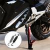 2 Pieces Universal Motorcycle Kickstand Spring Metal Sidestand Support Replacement Compatible with Harley Davidson Dyna Sportster Softail Touring