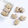 Embossed Conch Spacer Porcelain Beads Glazed DIY Jewelry Making Snail Ceramic Beads  Earrings