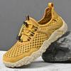 Big-name New Mesh Men's Casual Shoes Hollow Breathable Sports Shoes Men's Outdoor Creek Shoes