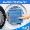 Wet/Dry Use Floor Mop Pad Microfiber Scouring Pads New Replaceable Mop Cloth For Swiffer Sweeper