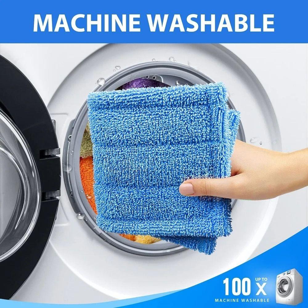 Wet/Dry Use Floor Mop Pad Microfiber Scouring Pads New Replaceable Mop Cloth For Swiffer Sweeper