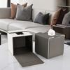 Elegant Faux Leather Tissue Holder Decorative Faux Leather Tissue Box Cover Paper Organizers Perfect For Any Room