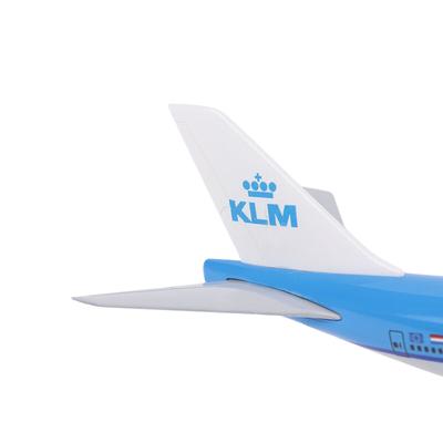 20Cm Netherlands Klm Airlines 747-400 Airways Diecast Airplane Model Alloy Metal Air Plane Model Landing Gears Aircraft Toys