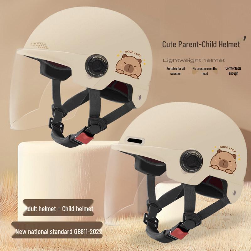3C Certified Parent-Child Helmet for Boys & Girls Ages 3-12, Electric Scooter, All-Season Safety Summer Helmet