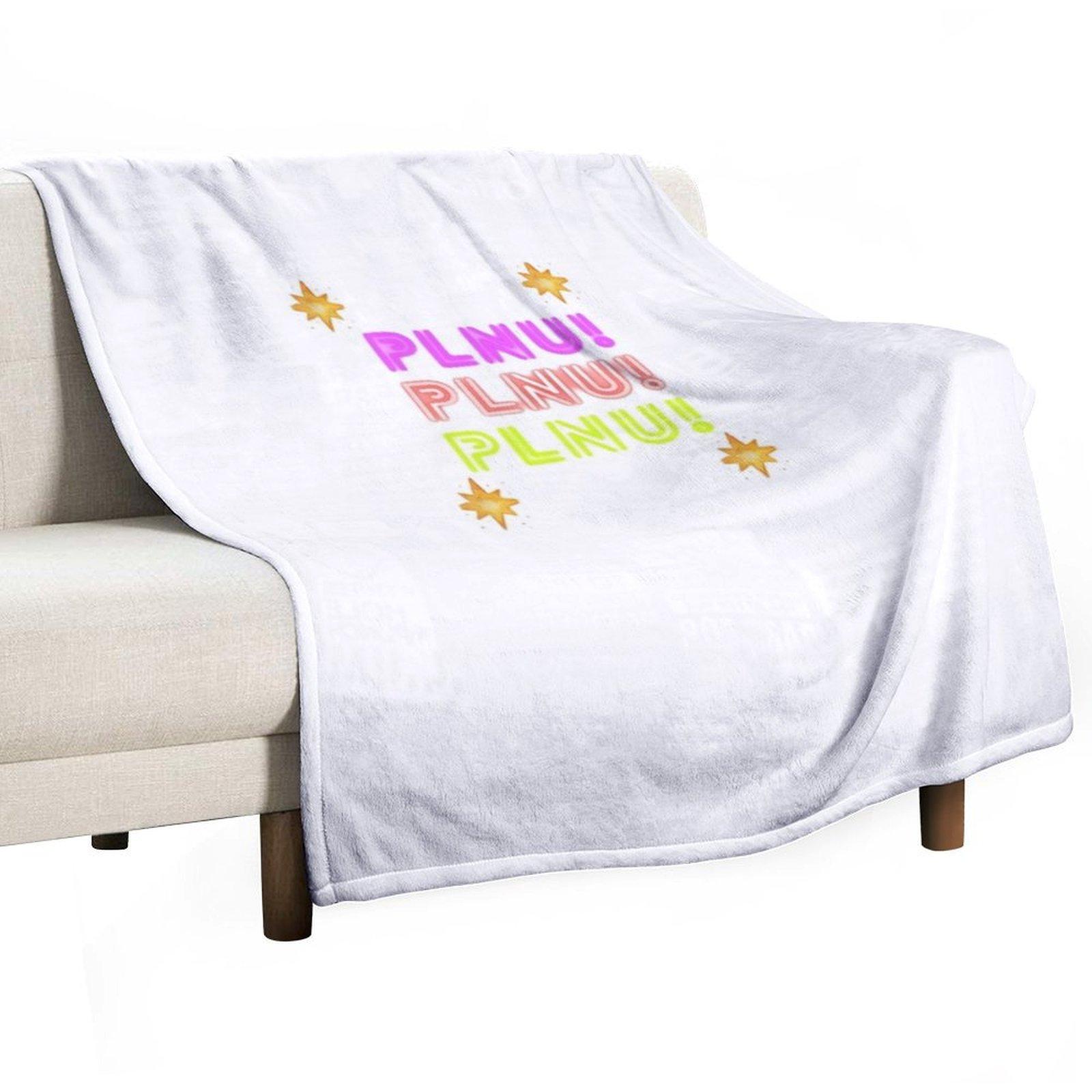 plnu,Best university, Throw Blanket Bed linens Thin Designers Decoratives Blankets 30x40in