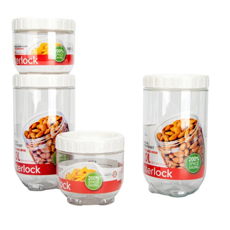 LocknLock Refrigerator Plastic Storage Container Set