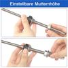 2025 Trend Hanger Bolts, M10 X 250 Mm, Pre-Assembled, V2A, Height-Adjustable, For Photovoltaic Solar Mounting Roofs, Set Of 8