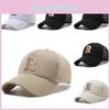 Letter Embroidery R Baseball Cap Adjustable Breathable Outdoors Sun Protection