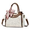Premium Oriental Embroidery Handbag For Mature Ladies, Multiway All-Match Daily Shoulder & Crossbody Bag